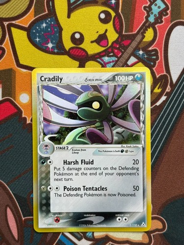 Carte pokemon cradily holo - carte,