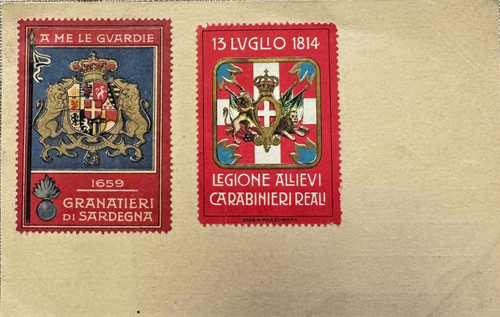 Cartolina granatieri - cartolina,