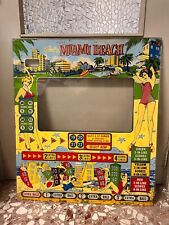 Vetro Bingo Flipper Bally Miami Beach