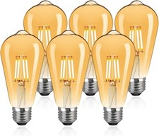 6 PEZZI Lampadine E27
