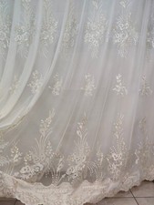 Tende a metro tulle ricamato