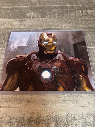 Foto firmata robert downey - foto,