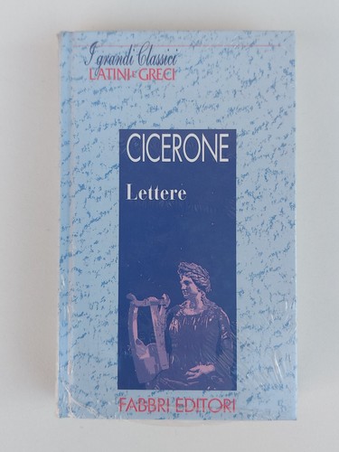 Cicerone lettere - cicerone, –