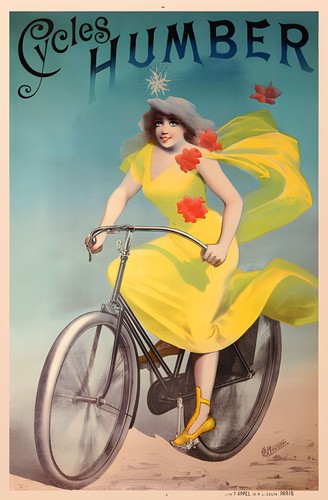 Poster bicicletta epoca - poster, d'epoca