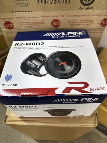 Alpine series w8d2 - r-series, 8