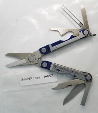 Leatherman Micra USA (verniciato blu) - usato, discrete condizioni #A657