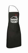 grembiule nero cucina scritta
