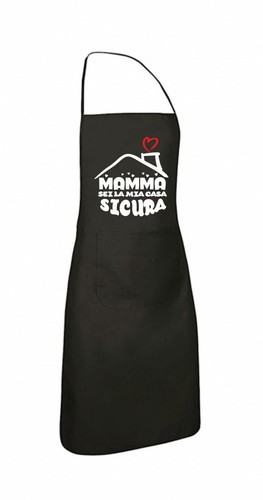 Grembiule nero cucina scritta - cucina,
