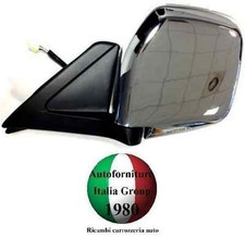 SPECCHIO SPECCHIETTO RETROVISORE SX EL TERM CROMATO PER MITSUBISHI L200 96>05