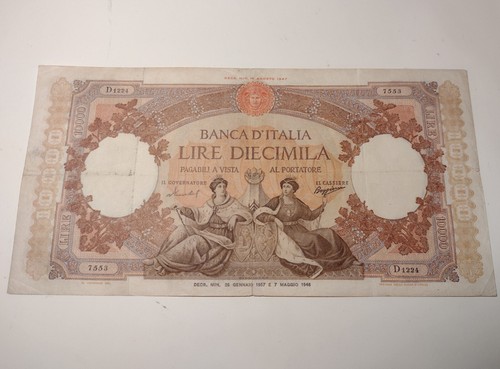 Banconota diecimila lire 10000 - diecimila,