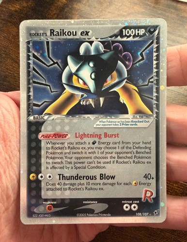 Pokemon rockets raikou ex - -,