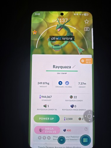 Rayquaza 2019 pokemon - 2019,