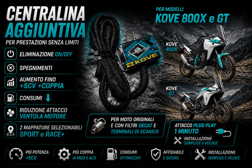 Centralina aggiuntiva kove 800 - centralina,