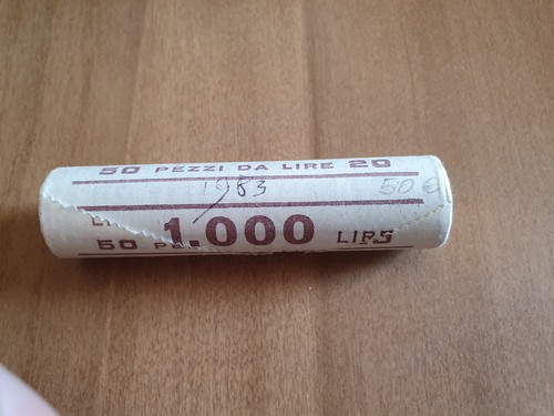 Italia rotolino lire 1983 - rotolino,