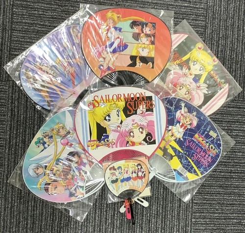 Sailor moon fan 7pc set - fan,