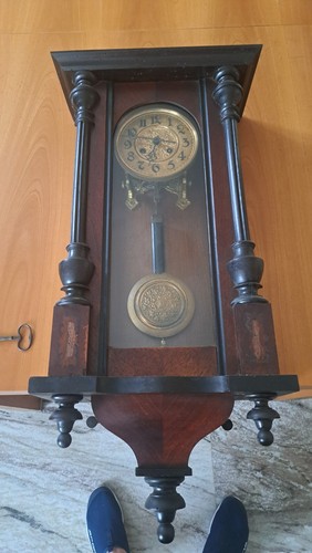 Grande orologio pendolo 1800 - a,