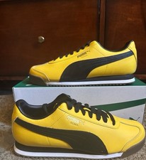 Sneakers uomo Puma Roma gialle