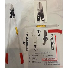 KUKER - RT10 - Vitone leva per troncarami 