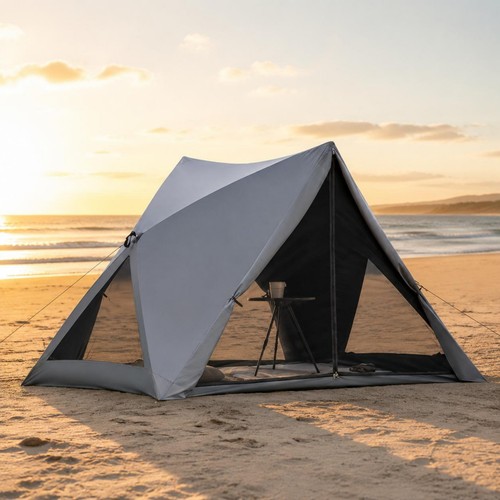 Tenda spiaggia apertura - tenda, da