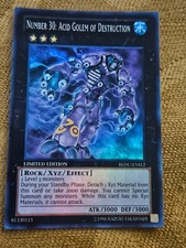 Yugioh Numero 30: Golem Acido