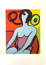 BORRA POMPEO Litografia su