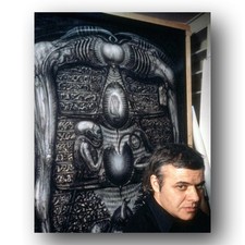 H. R. Giger Ridley Scott Photo