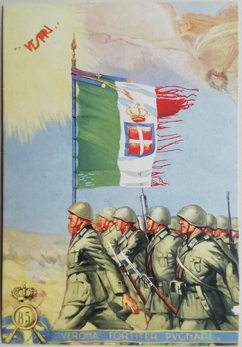 Cartolina reggimento - cartolina, 85