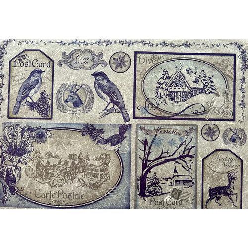 Stamperia carta riso x - carta, 33