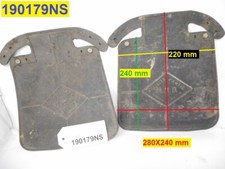 Coppia di paraspruzzi Neri per