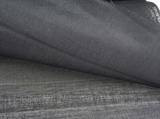 Tessuto Rete Tulle Nero Fisso