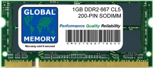 1gb ddr2 667mhz pc2 5300 - 667mhz, pc2-5300