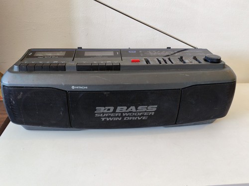 Hitachi trk 3d40e boombox - hitachi,