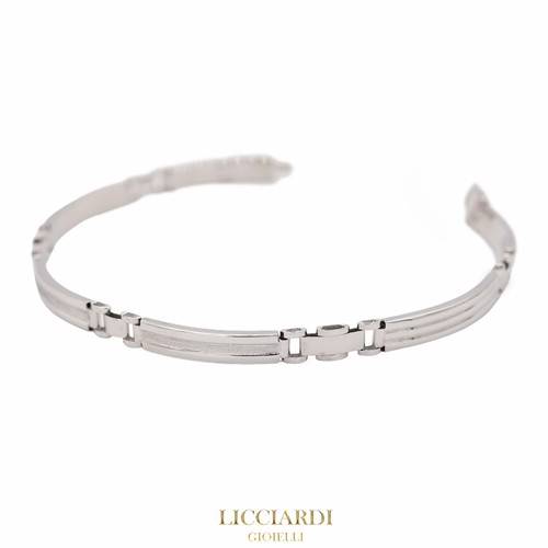Bracciale uomo piastre - , semi