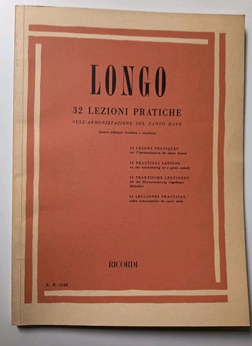 Longo 32 lezioni - longo,