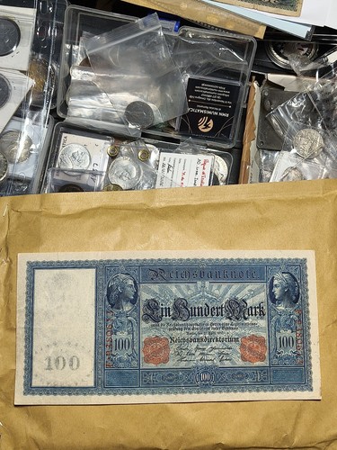 Germania reichsbanknote - germania,