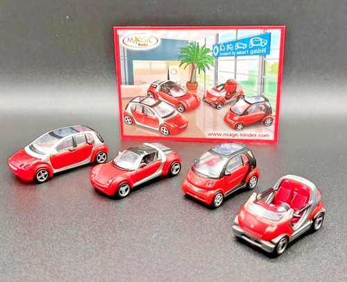 Kit completo smart rosso - rosso, auto