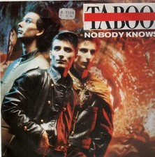 Taboo Nobody Knows Vinyl Single 12inch NEAR MINT Blow Up