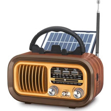 Radio Legno Portatile Batteria