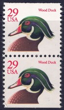 USA 1991 Wooden Duck (Red) □