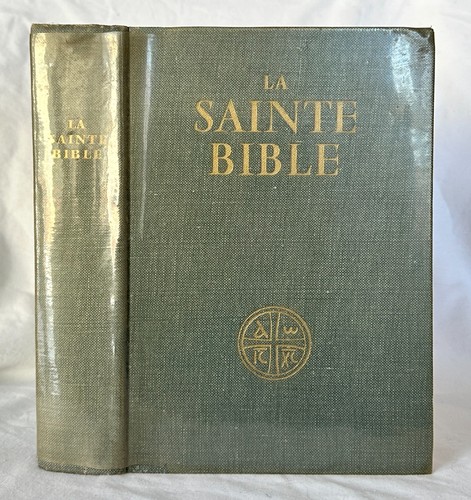 Sainte bible - sainte,