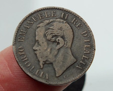 regno vittorio emanuele II 2 centesimi valore 1867 torino molto raro come foto