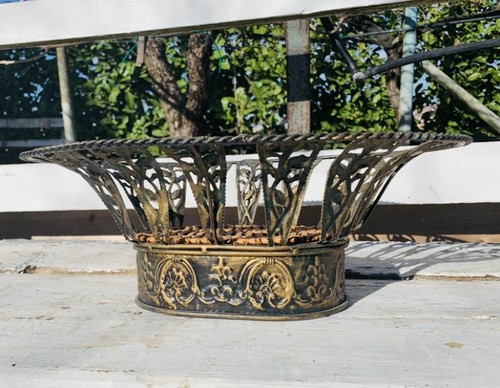 Centrotavola vintage ottone - centrotavola,