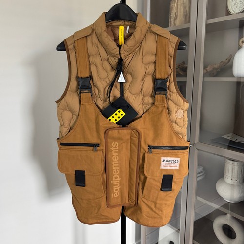 Gilet piumino moncler salehe - gilet,
