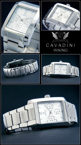 Cavadini orologio uomo - orologio, acciaio