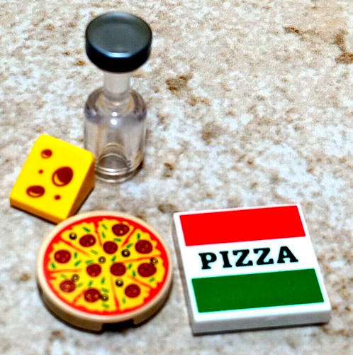 Lego scatola pizza peperoni - pizza,