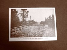 WW1 Prima guerra mondiale 1914-1918 Conegliano nel 1917 Fanteria lungo ferrovia