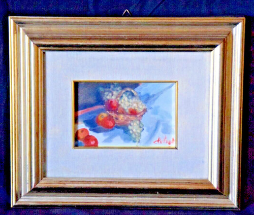 Quadro vintage dipinto - vintage,