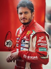 photo signée Giancarlo Fisichella  F1 Formule 1 sport auto autographe
