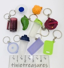 Tupperware Keychain Set of 10