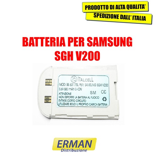 Batteria per samsung sgh - per, v200